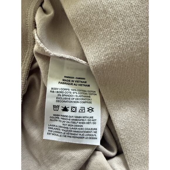 Nike Loose Fit Womens Shorts Size Xl Taupe Cotton Running Walking Athleisure - Picture 8 of 9